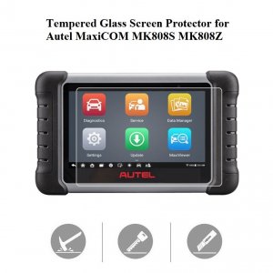 Tempered Glass Screen Protector for Autel MaxiCOM MK808S MK808Z